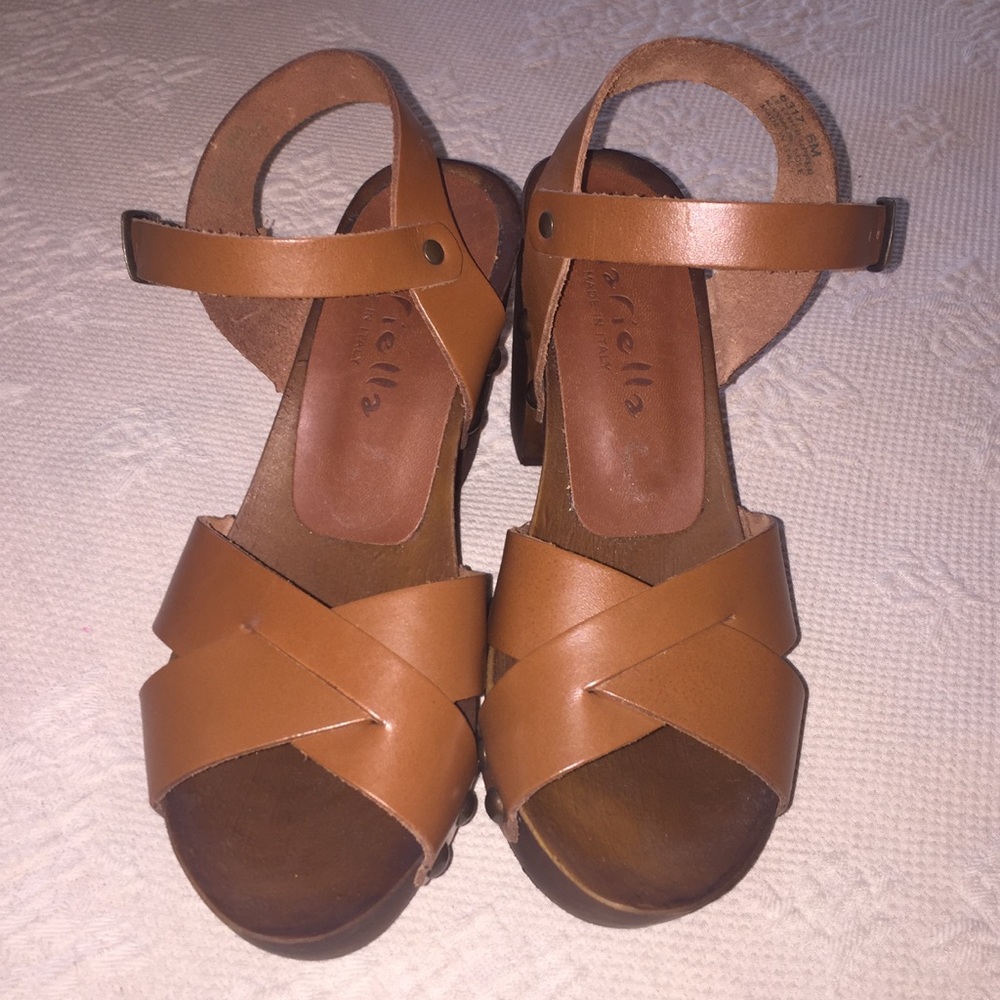 Mariella platform heels.